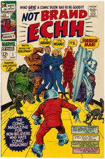 "NOT BRAND ECHH!" MARVEL COMIC LOT OF FIVE FIRST ISSUES.