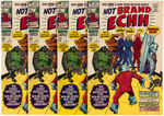 "NOT BRAND ECHH!" MARVEL COMIC LOT OF FIVE FIRST ISSUES.