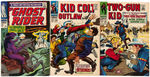 MARVEL WESTERN COMICS LOT OF SEVEN FEATURING GHOST RIDER.