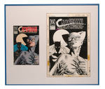 "CATWOMAN" MINI SERIES NO. 4 RE-TOUCHED PHOTOSTAT OF ORIGINAL COVER ART.