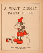 "THE WALT DISNEY PAINT BOOK" 224 PAGE VARIETY.