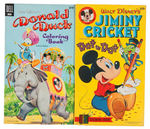 WALT DISNEY DELL COLORING & ACTIVITY BOOKS.