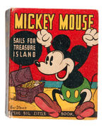 "MICKEY MOUSE SAILS FOR TREASURE ISLAND" BLB VARIETIES.