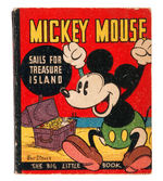 "MICKEY MOUSE SAILS FOR TREASURE ISLAND" BLB VARIETIES.