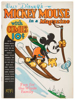 "MICKEY MOUSE MAGAZINE" VOL. 2 NO. 4 JAN. 1937.