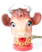 ELSIE THE COW FIGURAL VINYL LAMP.