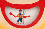 "HOWDY DOODY'S CLARABELL" DIE-CUT EASEL BACK FIGURAL MUSIC BOX.