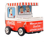 "COCA-COLA/COKE" WIND-UP CART.