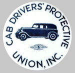 RARE 1930s TAXI UNION.