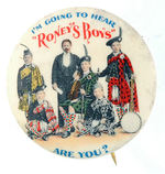 "RONEY'S BOYS" MUSICAL GROUP IN SCOTTISH GARB.