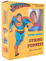 “SUPER-HEROES STRING PUPPETS” BOXED SUPERMAN.