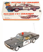 "BANDAI MUSTANG F.B.I COMMANDER" BOXED FRICTION CAR.