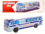 BOXED "FRICTION GREYHOUND BUS."