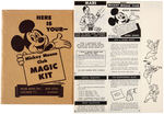 "MICKEY MOUSE CLUB MAGIC KIT" PREMIUM.