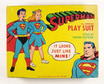 "SUPERMAN PLAY SUIT" BOX W/PAPERWORK.