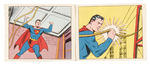 "SUPERMAN" BREAD COMPANY ADVENTURE CARD PAIR.