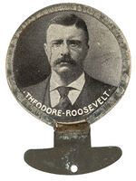 "THEODORE ROOSEVELT STAND PAT" LAPEL FLIP.