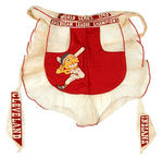 "CLEVELAND INDIANS/WORLD SERIES 1948" APRON.