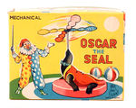 "OSCAR THE SEAL" BOXED WIND-UP.