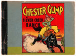 "CHESTER GUMP/WASH TUBBS/COWBOY STORIES" PREMIUM BOOK TRIO.