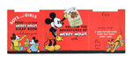 "MICKEY MOUSE" RECIPE SCRAPBOOK OFFER DISPLAY SIGN.