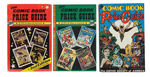 "OVERSTREET COMIC BOOK PRICE GUIDE" EARLY TRIO.