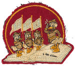 DONALD DUCK AND HIS NEPHEWS INSIGNIA PATCH.