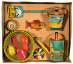 “OHIO ART KIDDIES SAND SET” INCREDIBLE BOXED SET FEATURING DISNEY CHARACTERS.