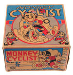"MONKEY CYCLIST" BOXED MARX WIND-UP.