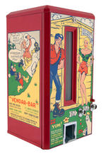 LI’L ABNER "VENDAR-BAR" VENDING MACHINE.