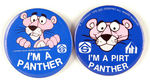 PINK PANTHER 3" ADVERTISING PAIR.