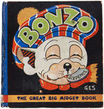 "BONZO - THE GREAT BIG MIDGET BOOK" ENGLISH VERSION BLB.