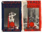 NEW YORK WORLD’S FAIR 1939-1940 SOUVENIR LOT OF 18 POSTCARD AND PHOTOS SETS- SOME SCARCITIES.