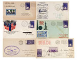 NEW YORK WORLD’S FAIR 1939-1940  LOT OF 26 FIRST AND LAST DAY COMMEMORATIVE COVERS.