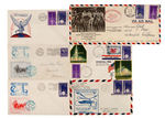 NEW YORK WORLD’S FAIR 1939-1940  LOT OF 26 FIRST AND LAST DAY COMMEMORATIVE COVERS.