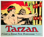 "TARZAN A GAME BY EDGAR RICE BURROUGHS."