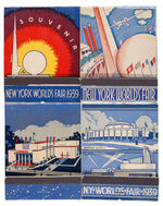 NEW YORK WORLD’S FAIR 1939-1940 EXTENSIVE 340+ PIECE MATCHBOOK/MATCH PACK COVER COLLECTION.