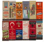 NEW YORK WORLD’S FAIR 1939-1940 EXTENSIVE 340+ PIECE MATCHBOOK/MATCH PACK COVER COLLECTION.