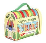 “DAFFY DINER” VINYL LUNCHBOX AND THERMOS.