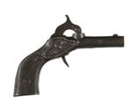 STEVENS BOOT CAST IRON CAP GUN.