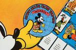 “MICKEY MOUSE GLOBE TROTTERS” STORE WINDOW SIGN.