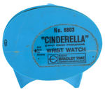 "CINDERELLA" BRADLEY WATCH IN PLASTIC CASE.