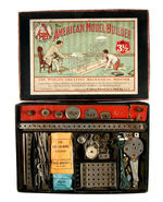 "THE AMERICAN MODEL BUILDER" CONSTRUCTION TOY.