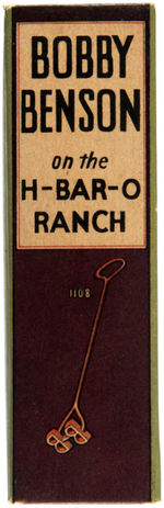 "BOBBY BENSON ON THE H-BAR-O RANCH" FILE COPY BLB.