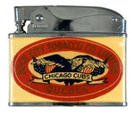 "CHICAGO CUBS/ROCK CITY TOBACCO" CIGARETTE LIGHTER.