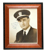 PRESIDENT LYNDON BAINES JOHNSON SIGNED WWII PHOTO.