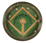 BASEBALL DEXTERITY PUZZLE WITH CHRISTIE MATHEWSON/JOHNNY EVERS REFERENCE.