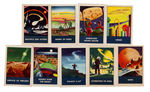 “SPACE PATROL” RALSTON PURINA PREMIUM TRADING CARDS NEAR SET.