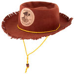 "DAVY CROCKETT FRONTIERLAND" HIGH QUALITY HAT.