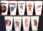 DC COMICS SUPER HERO 7ELEVEN CUPS.